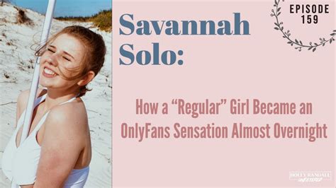 savannah solo porn|savannahsolo Playlist .